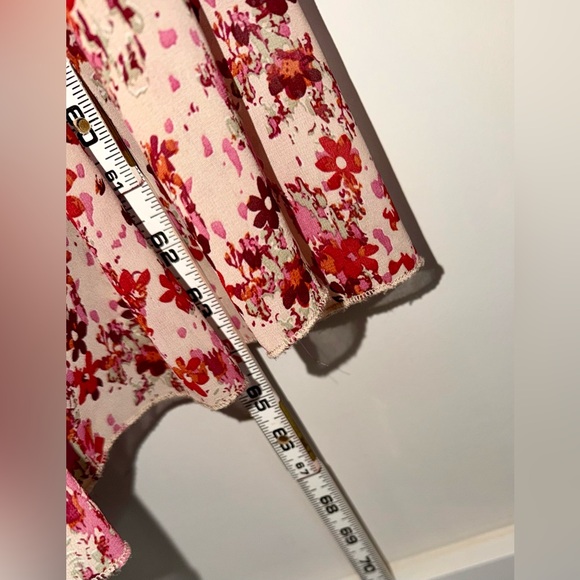 🌸 Böhme Floral Smocked Tiered Maxi Dress - Puff Sleeve - S - Picture 8 of 16